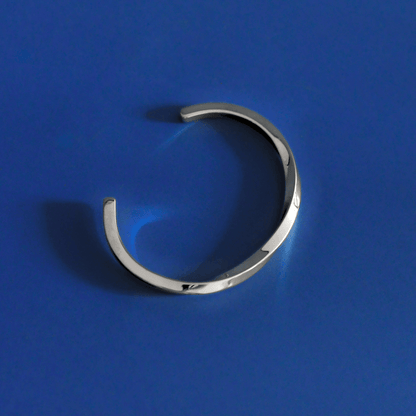 METORDU stainless steel urban braceet in silver - Alogan