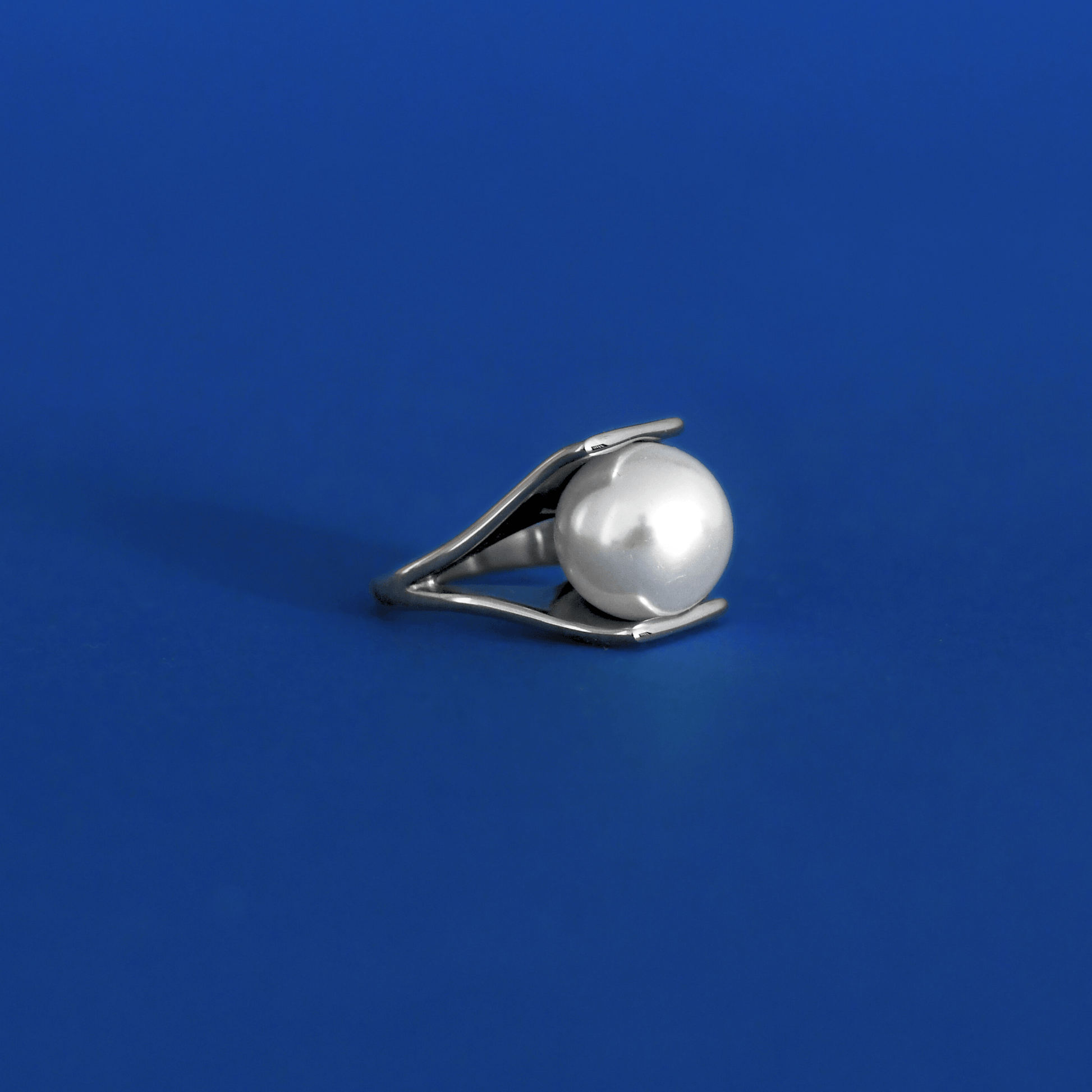 PERLANO stainless steel fashion design pearl ring - Alogan