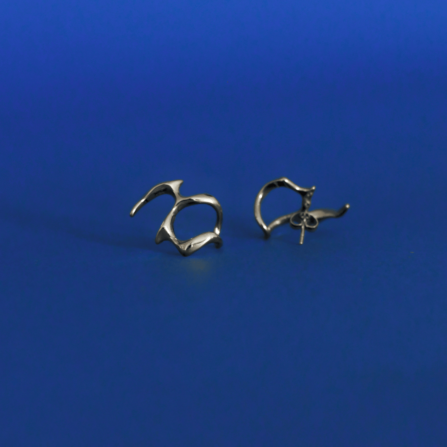 TRAME stainless steel earrings in silver - Alogan
